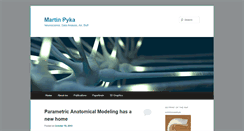 Desktop Screenshot of martinpyka.de